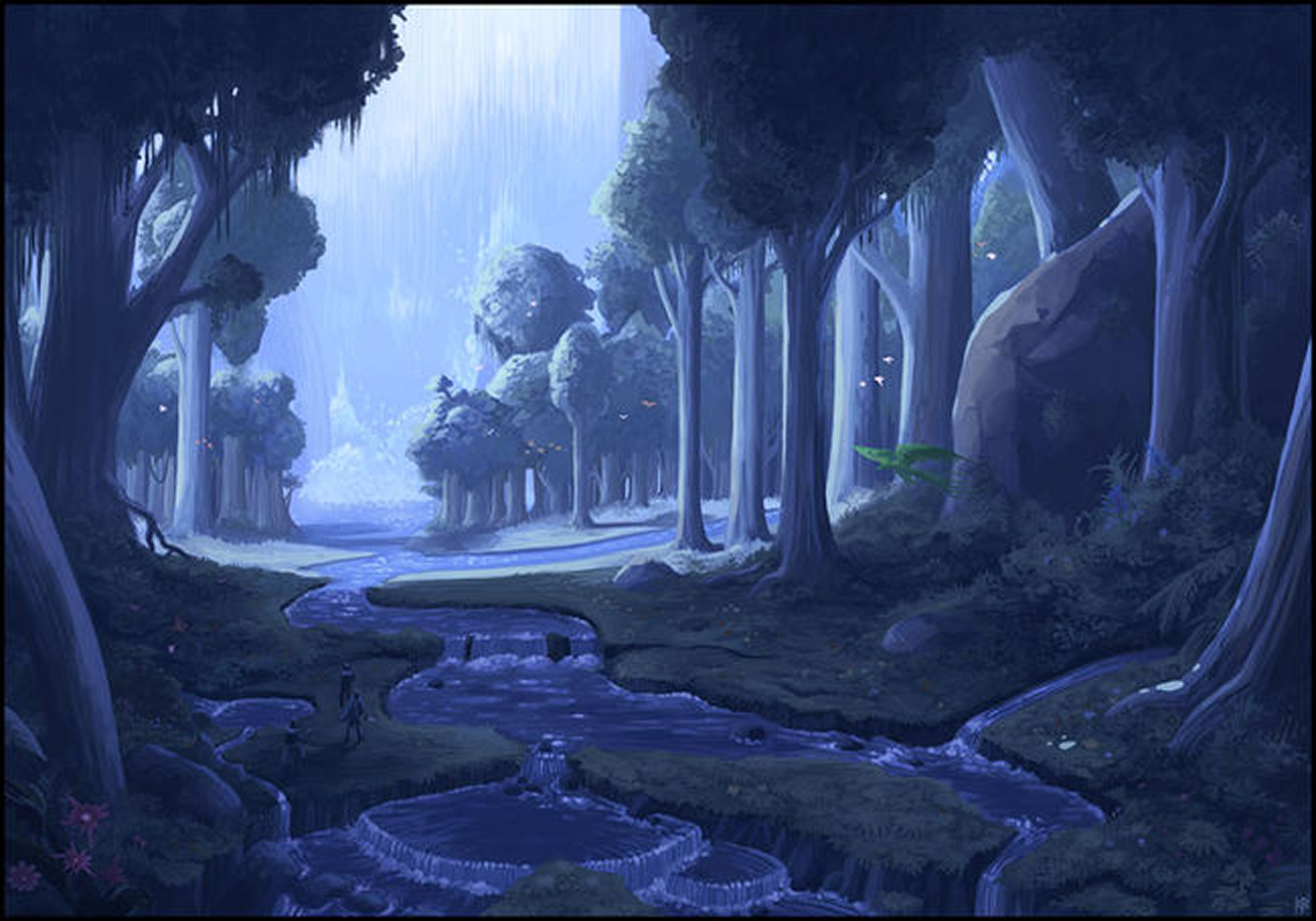The Chordoni Waterfalls